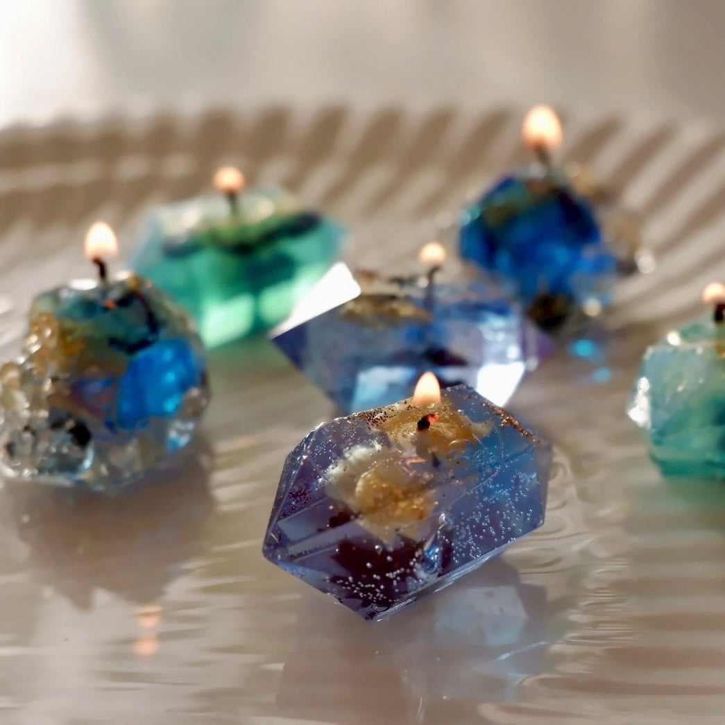 [グッズ] harapecolab×POLEPOLECANDLEWORKS 　鉱物キャンドル