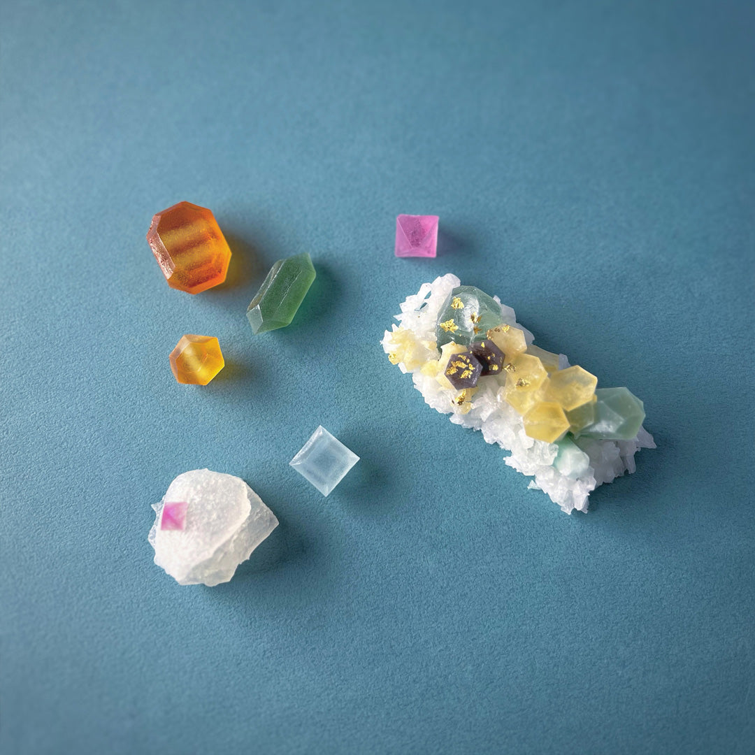 こだわりのこうぶつヲカシと和紅茶セット＆8月のこうぶつヲカシ〜誕生石ペリドット〜