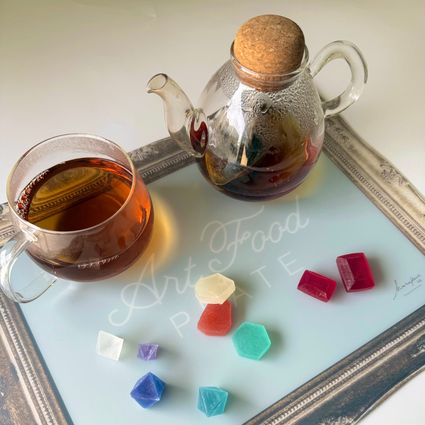 こだわりのこうぶつヲカシと和紅茶セット