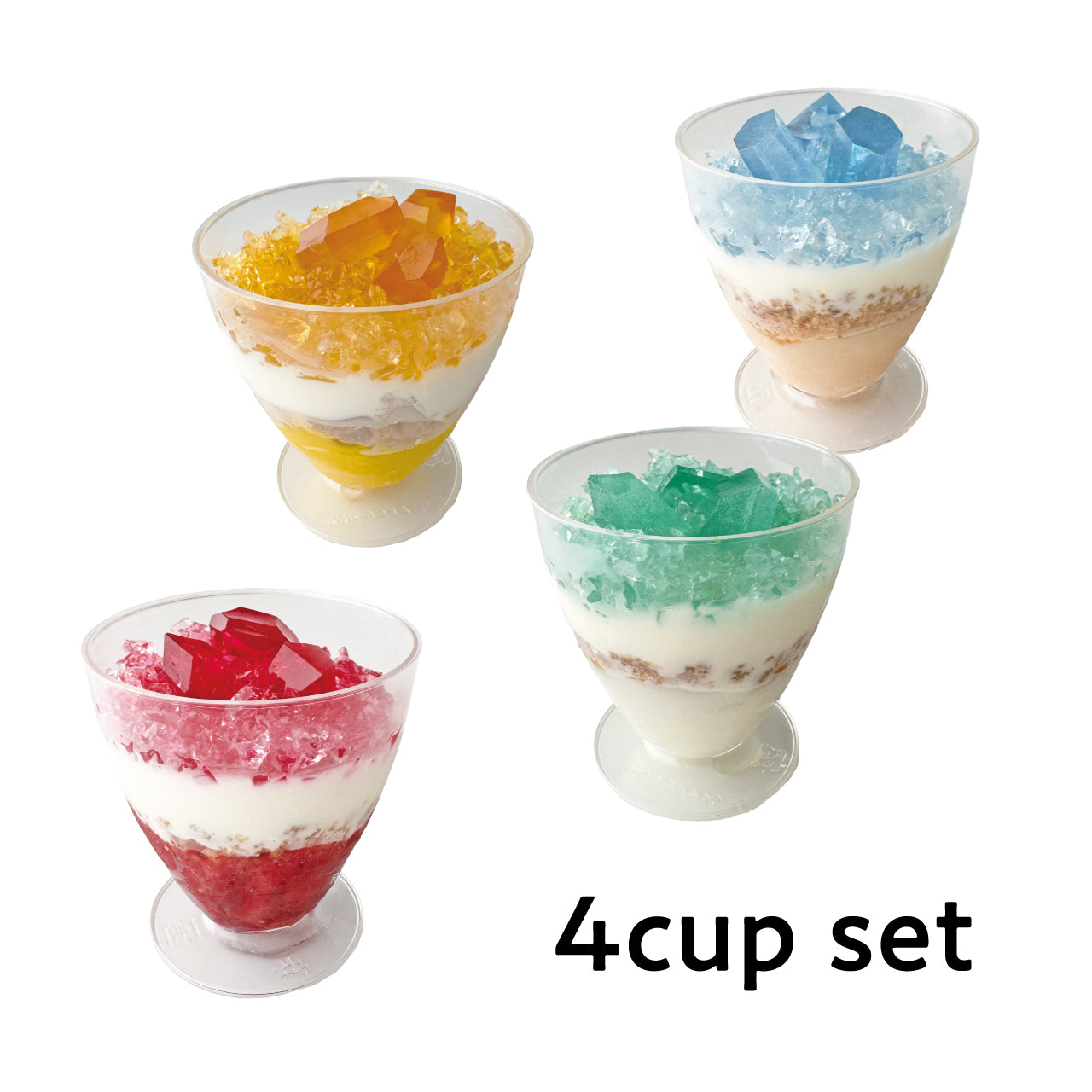 専用アイスグリーム+ラババイト 冷凍便》宝石アイスパフェ 4個 [期間限定] – ハラペコラボ