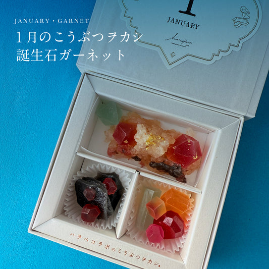 1月のこうぶつヲカシ-誕生石Garnet-　[期間限定]