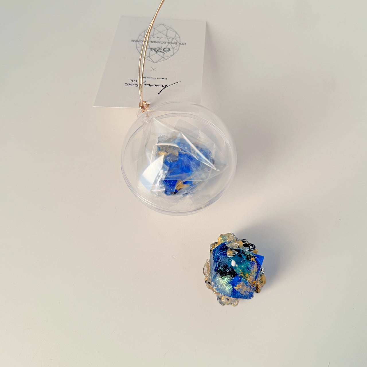 [グッズ] harapecolab×POLEPOLECANDLEWORKS 　鉱物キャンドル