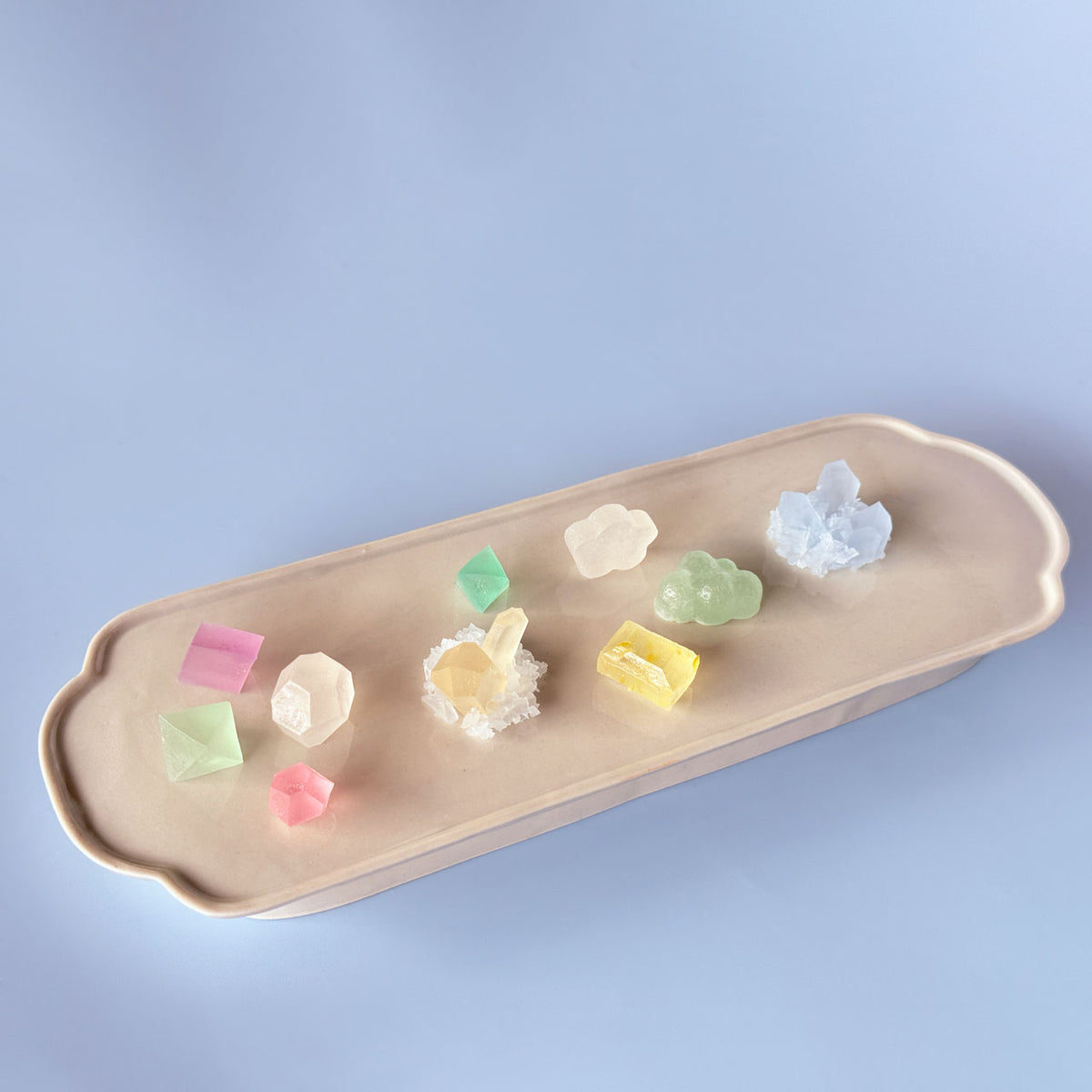 ＜予約＞　〈わさびの食べる音×ハラペコラボ2026〉琥珀糖こうぶつヲカシ〜Crystal Cloud 〜Special Box（S)