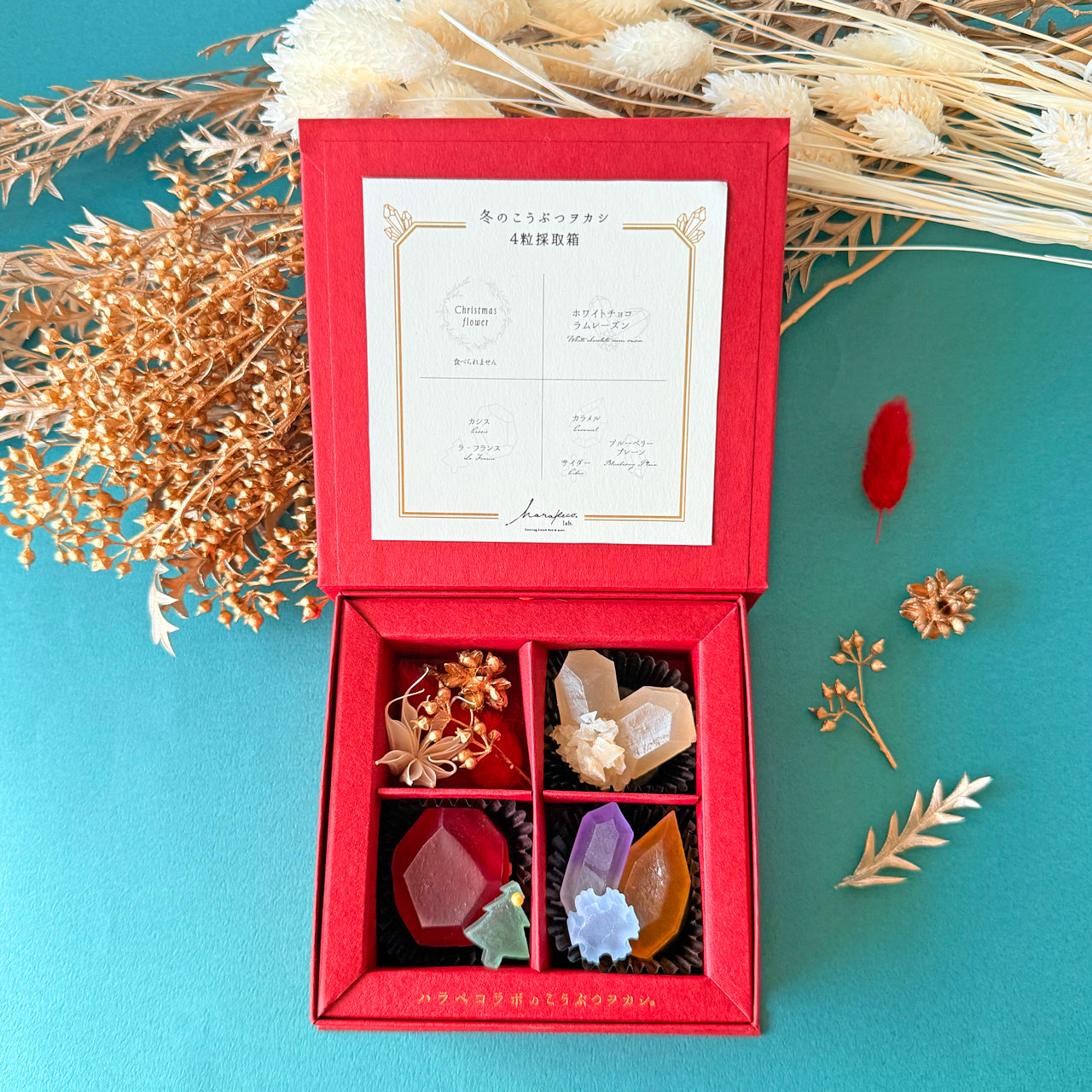 冬のこうぶつヲカシ 4粒採取箱　［期間限定］