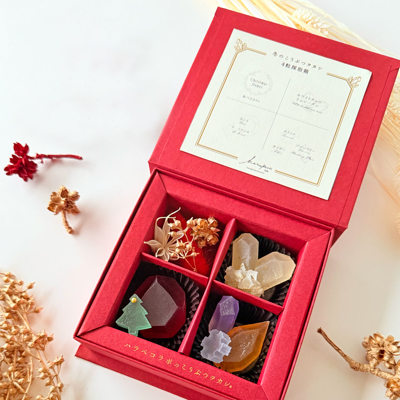 冬のこうぶつヲカシ 4粒採取箱　［期間限定］