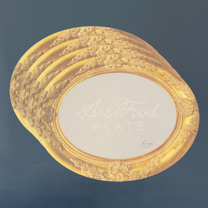 [グッズ] アートフードプレート ・ オーバル