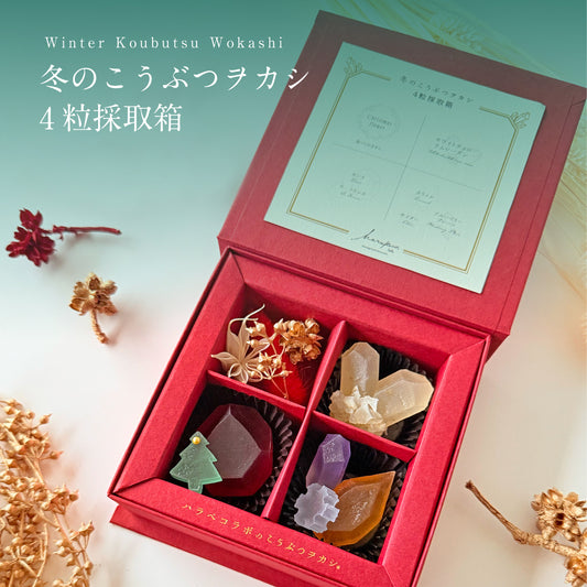冬のこうぶつヲカシ 4粒採取箱　［期間限定］