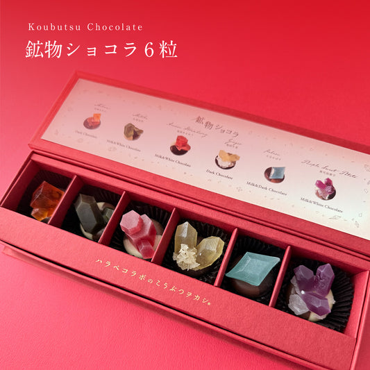 鉱物ショコラ 6粒　［期間限定］