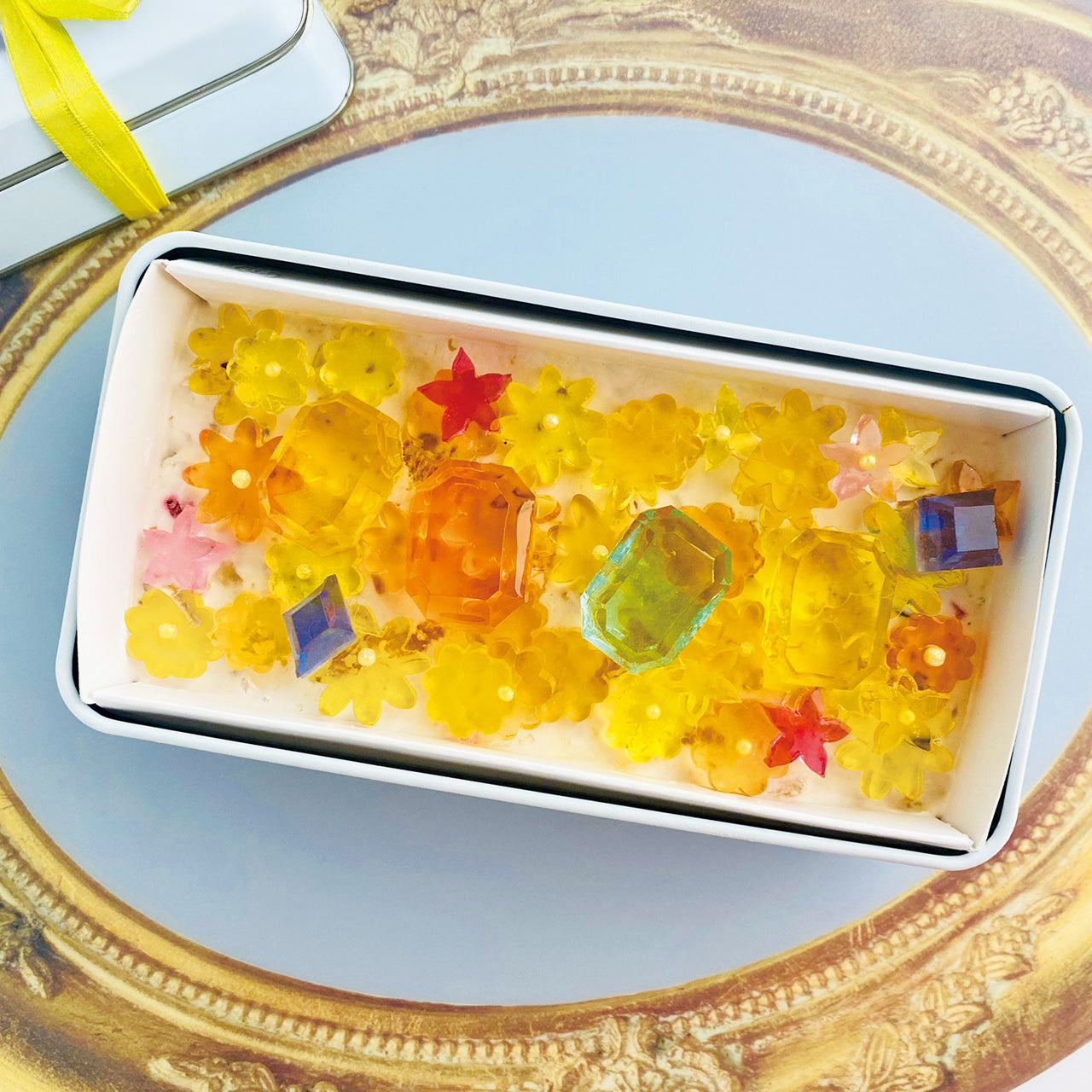 冷凍便》宝石のカッサータ マンゴーとレモン 〜summer blossom