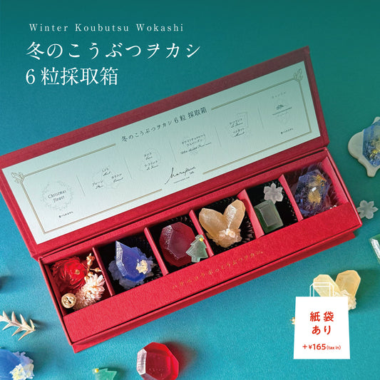 冬のこうぶつヲカシ 6粒採取箱　［期間限定］