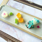 こだわりのこうぶつヲカシと和紅茶セット＆8月のこうぶつヲカシ〜誕生石ペリドット〜