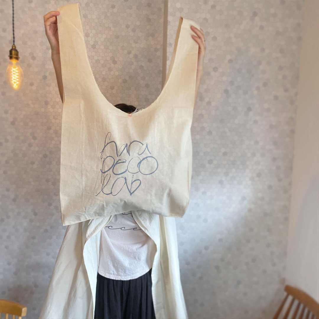 Goods] Harape Collaboration Original Eco Bag (L) – ハラペコラボ