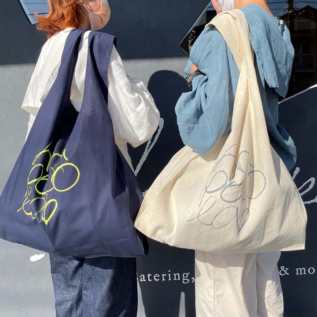 グッズ] ハラペコラボオリジナルエコバッグ（L）